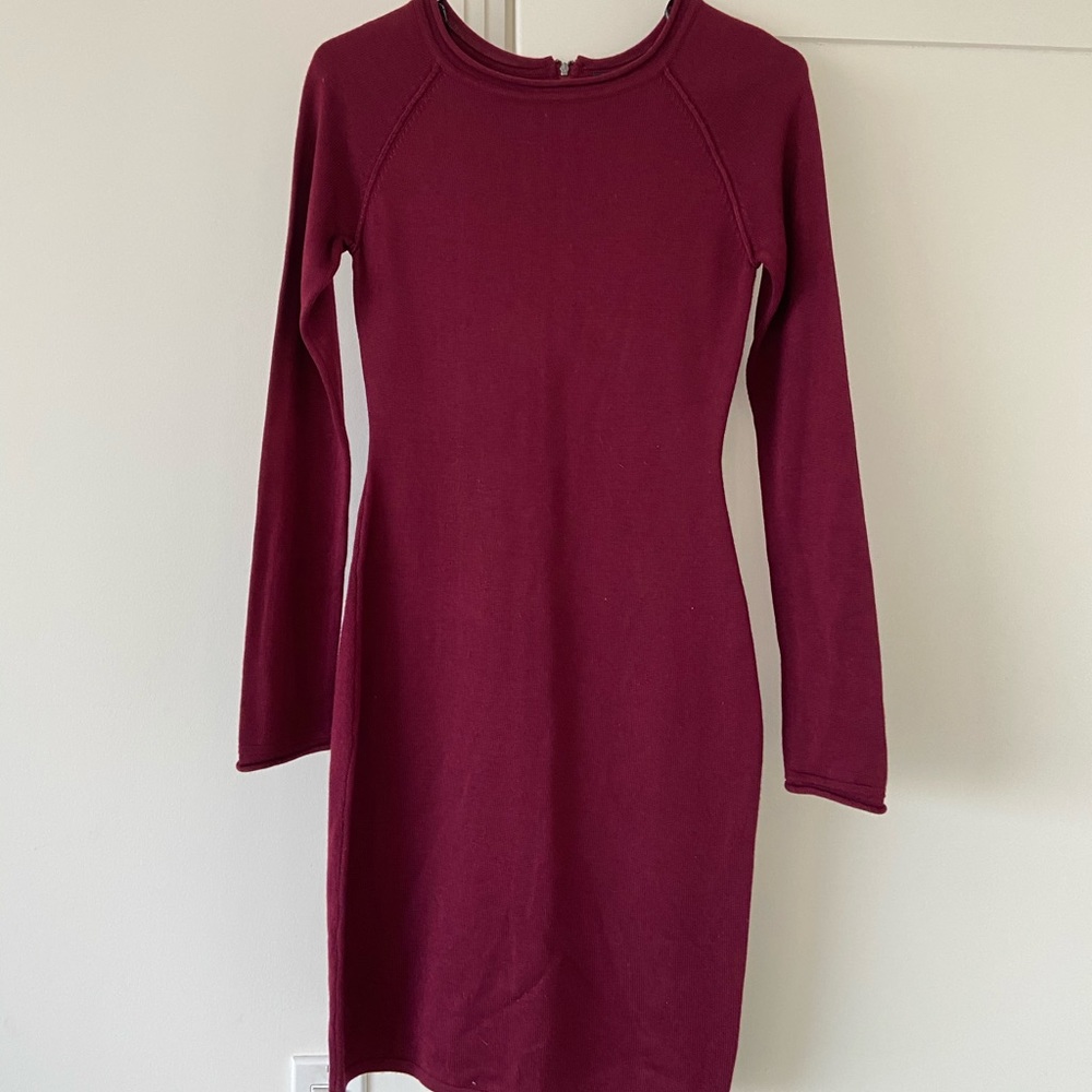 Long Sleeve Sweater Dress